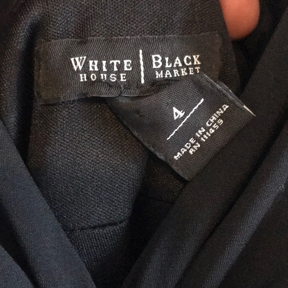 White House Black Market Black Dress - Picture 7 of 8